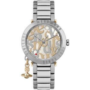 VIVIENNE WESTWOOD 32mm Stainless Metal Orb Logomania Watch